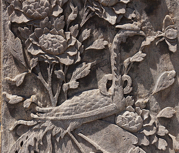 Chinese Wood Carving of a Phoenix – Qing Dynasty
