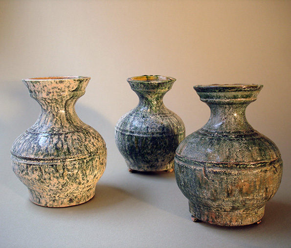 Chinese Hu Vessel – Han Dynasty (set of 3) Each Priced At
