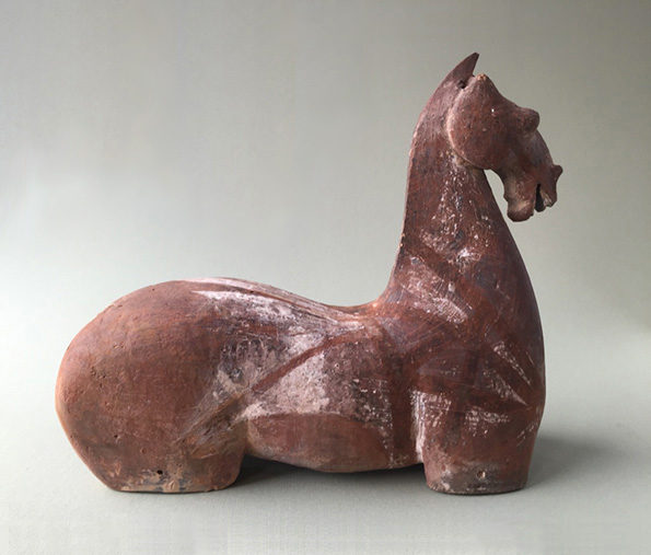 Chinese Painted Pottery Horse – Han Dynasty